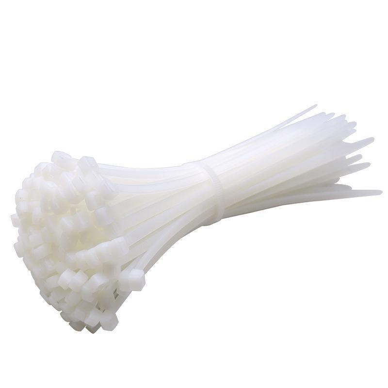 100X Cable Ties Zip Ties Nylon UV Stabilised Bulk White Cable Ties - 10*700mm White.