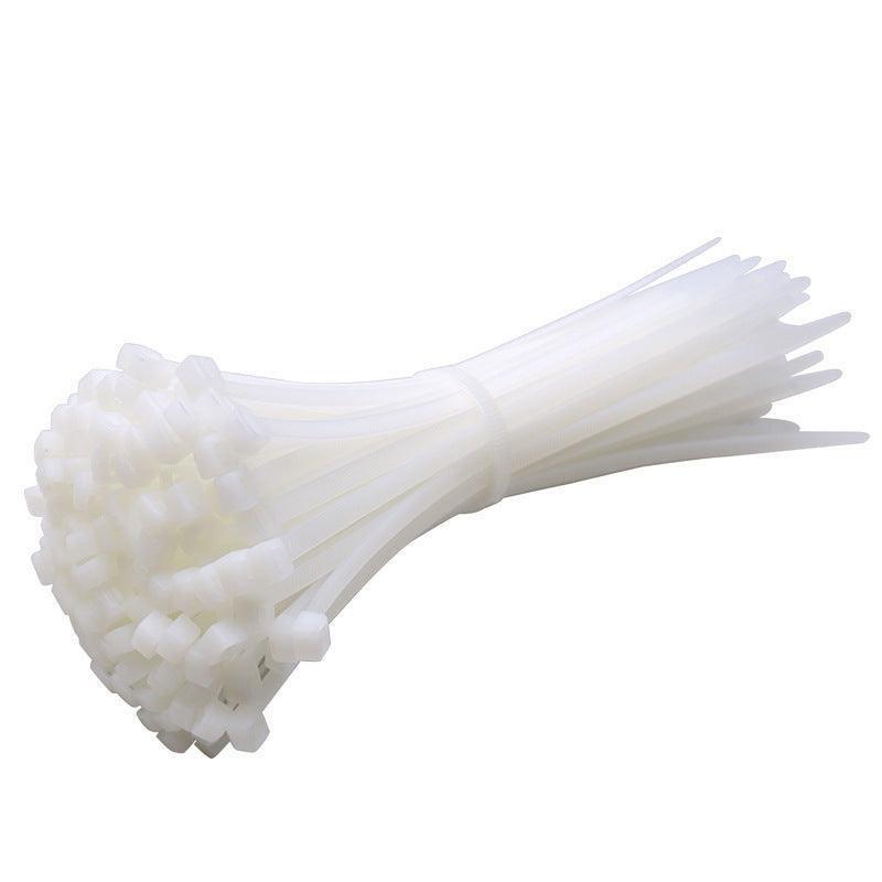 100X Cable Ties Zip Ties Nylon UV Stabilised Bulk White Cable Ties - 10*700mm White.