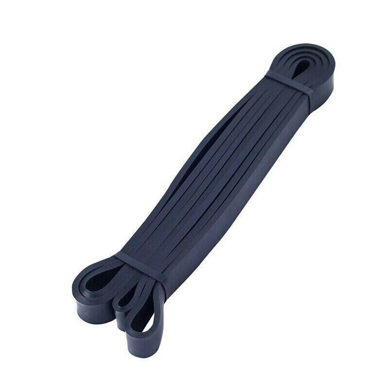 Heavy Duty Resistance Yoga Band Loop Exercise Fitness Workout Band Gym Band - Blue 125-170 lbs (64mm*2080mm).