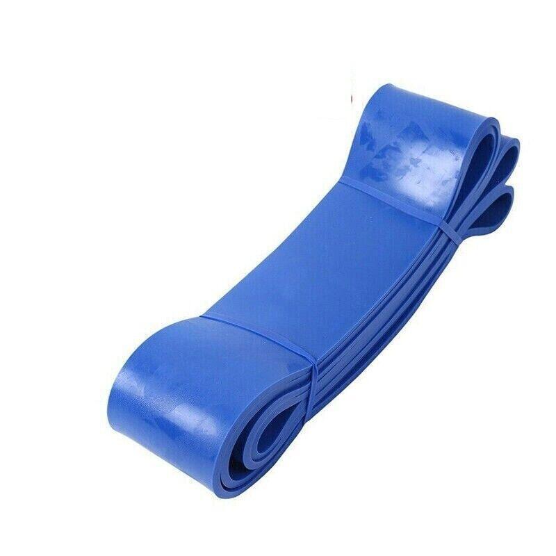 Heavy Duty Resistance Yoga Band Loop Exercise Fitness Workout Band Gym Band - Blue 125-170 lbs (64mm*2080mm).