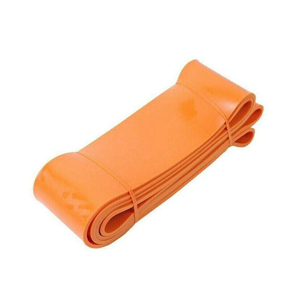 Heavy Duty Resistance Yoga Band Loop Exercise Fitness Workout Band Gym Band - Blue 125-170 lbs (64mm*2080mm).