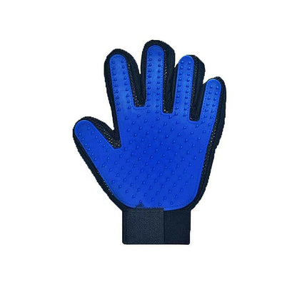 Pet Dog Cat Massage Hair Removal Grooming Comb Touch Cleaning Brush Magic Glove - Red Right Hand