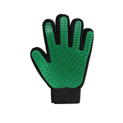 Pet Dog Cat Massage Hair Removal Grooming Comb Touch Cleaning Brush Magic Glove - Red Right Hand