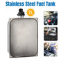 7L Stainless Steel Auxiliary Fuel Tank for Diesel Air Parking Heater with Lock.