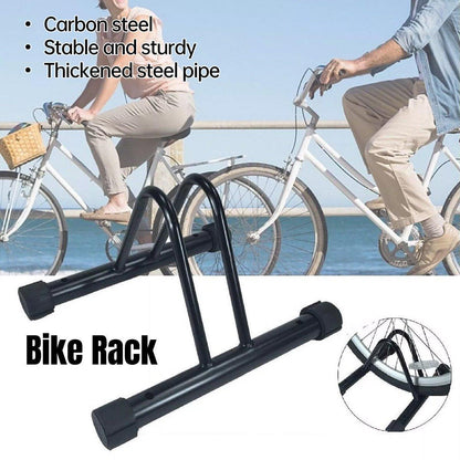 Parking Floor Bike Rack Bicycle Storage Steel Holder Portable Cycling Bike Stand.