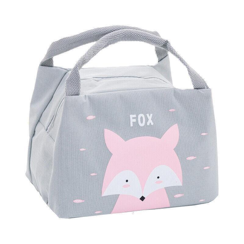 Portable Insulated Thermal Lunch Box Carry Tote Picnic Case Storage Bag 21x17x15cm - C02 (21x17x15cm).