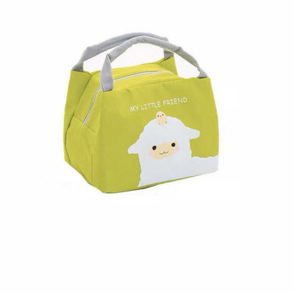 Portable Insulated Thermal Lunch Box Carry Tote Picnic Case Storage Bag 21x17x15cm - C02 (21x17x15cm).