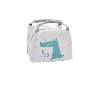Portable Insulated Thermal Lunch Box Carry Tote Picnic Case Storage Bag 21x17x15cm - C02 (21x17x15cm).