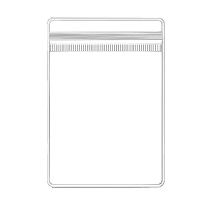 100pcs PVC Self-Sealing Jewelry Bags Anti-Oxidation Storage Dustproof Bags - 11*11cm.