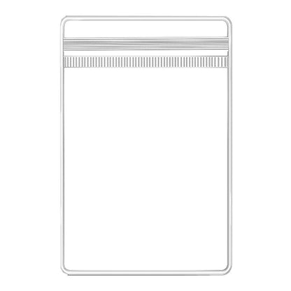 100pcs PVC Self-Sealing Jewelry Bags Anti-Oxidation Storage Dustproof Bags - 11*11cm.
