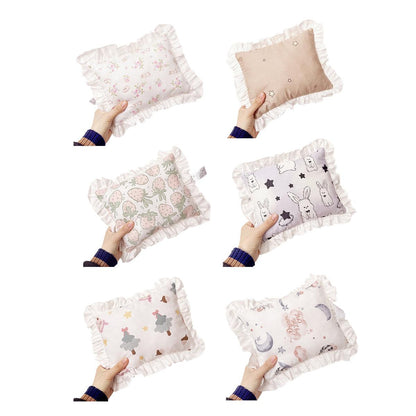Lace Cat Pillow Soft Pet Cushion for Sleeping Comfortable Kitty Bed Cushion - White Moon