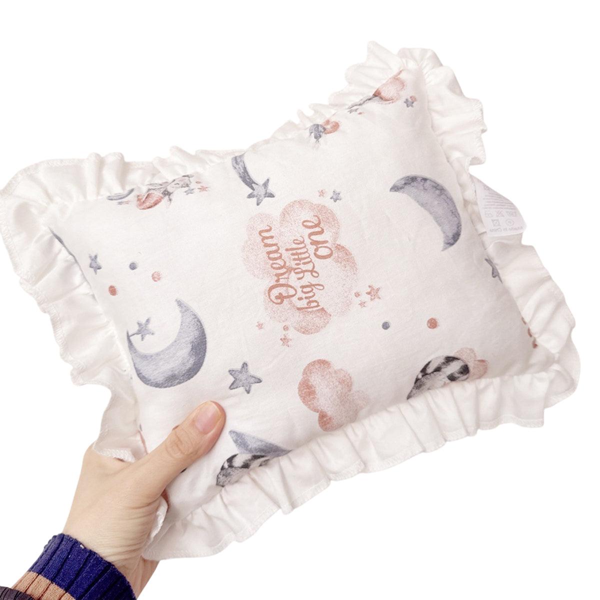 Lace Cat Pillow Soft Pet Cushion for Sleeping Comfortable Kitty Bed Cushion - White Moon
