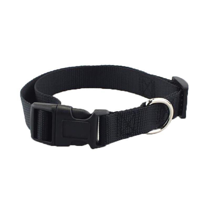 XS Size Dog Puppy Pet Collar Adjustable Nylon Toy Pink Blue Red Black - Blue