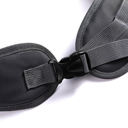 L Size Pet Shoulder Carrier Bag Puppy Cat Dog Travel Sling Backpack Portable - Blue