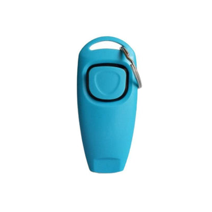Dog Whistle and Clicker Set for Training Stop Barking Obedience Tool Combo - Pink