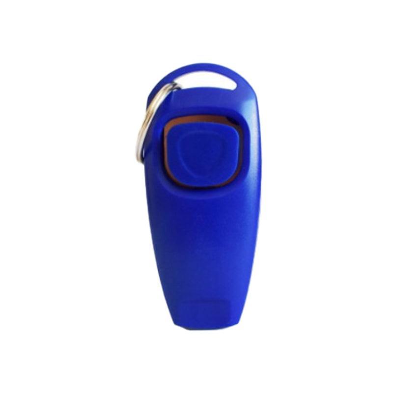 Dog Whistle and Clicker Set for Training Stop Barking Obedience Tool Combo - Pink