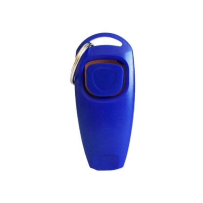 Dog Whistle and Clicker Set for Training Stop Barking Obedience Tool Combo - Pink