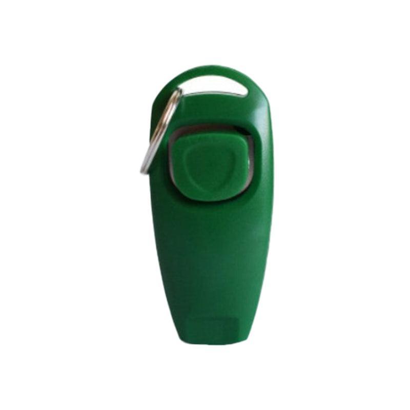 Dog Whistle and Clicker Set for Training Stop Barking Obedience Tool Combo - Pink