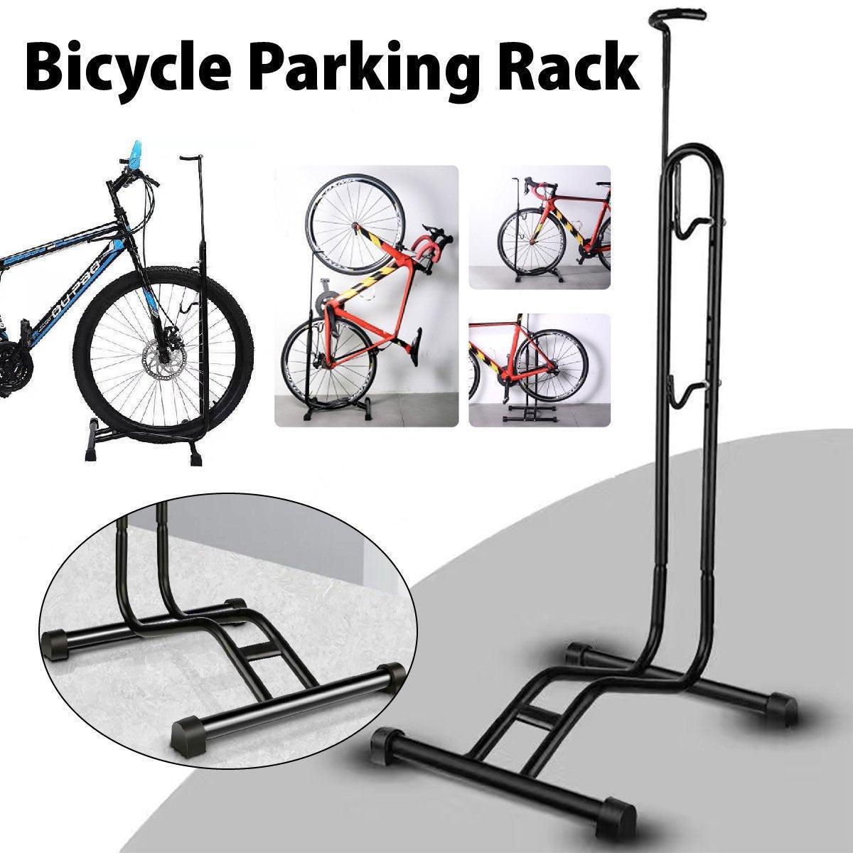 Mountain Bicycle Stand Parking Rack L Shaped Frame Bike Display Maintenance Tool.