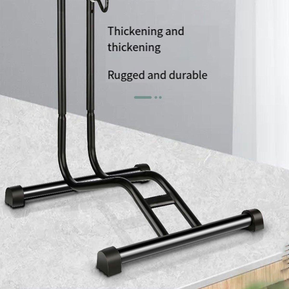 Mountain Bicycle Stand Parking Rack L Shaped Frame Bike Display Maintenance Tool.