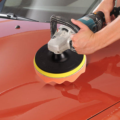 10x 150mm Sponge Polishing Pads 6Inch Waxing Buffing Set for Car Polisher Buffer.