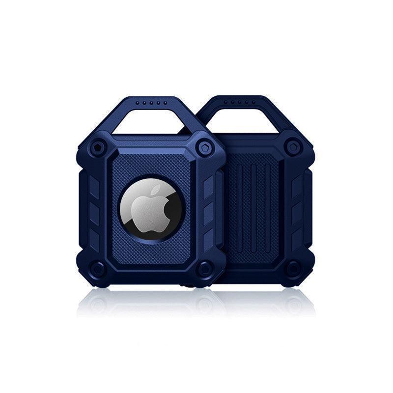 Waterproof Apple AirTag Protective Case TPU Cover Air Tag Tracker Loop Holder - Green.