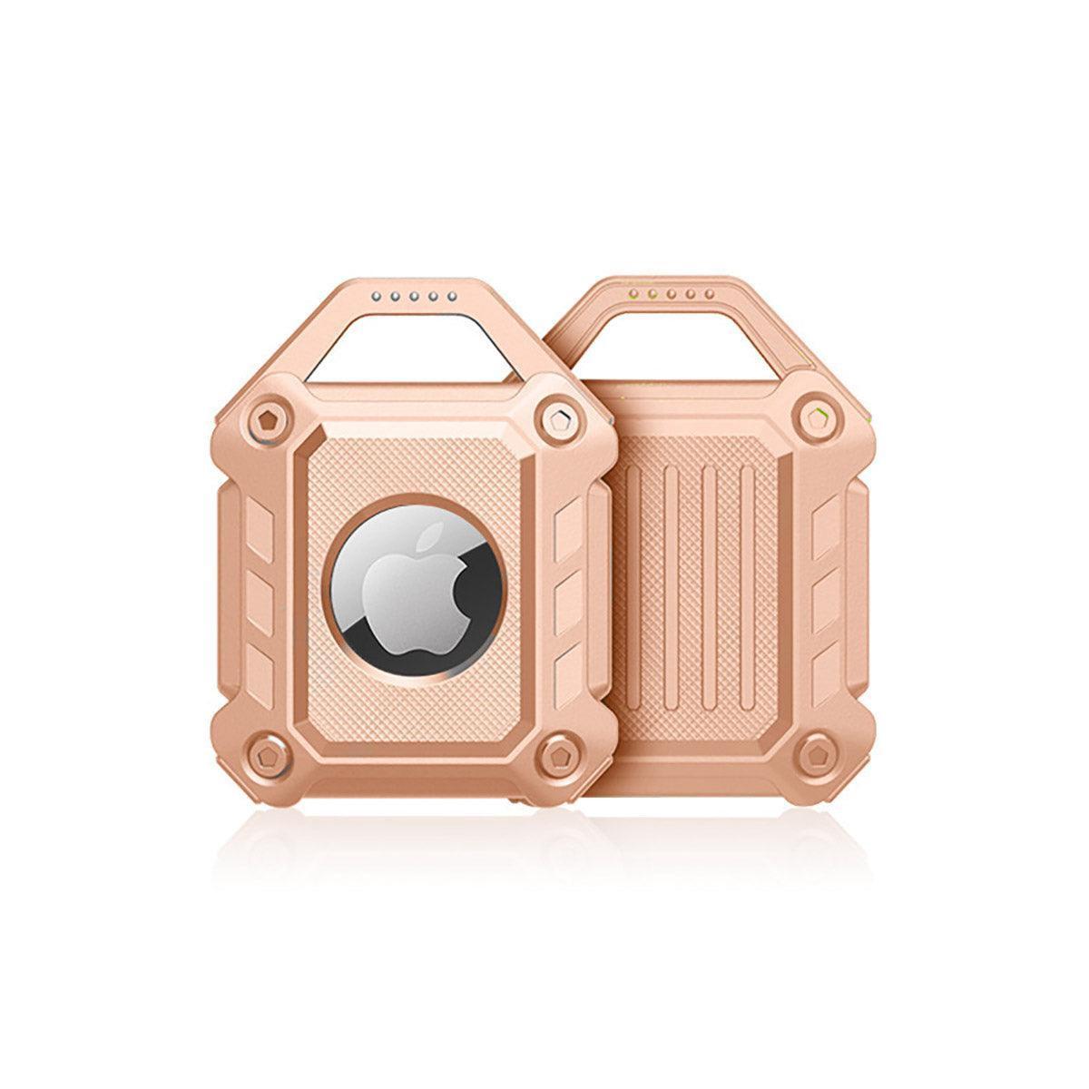 Waterproof Apple AirTag Protective Case TPU Cover Air Tag Tracker Loop Holder - Green.