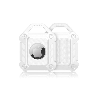 Waterproof Apple AirTag Protective Case TPU Cover Air Tag Tracker Loop Holder - Green.