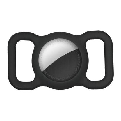 Silicone Collar Attachment Case Compatible with Tracking Device for Pets - White