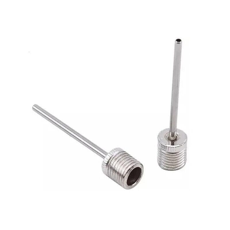 Stainless Steel Ball Pump Needle Inflator Pin for Football Basketball Volleyball - 10PCS.