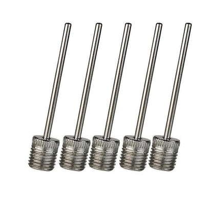 Stainless Steel Ball Pump Needle Inflator Pin for Football Basketball Volleyball - 10PCS.