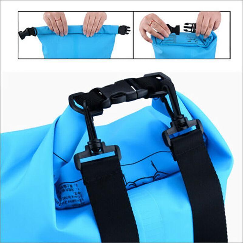 Yellow Waterproof Bag Dry Sack Fishing Camping Canoeing Outdoor 2/5/10/15/20/30 L - 30L