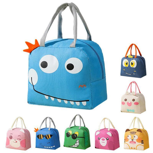 Oxford Portable Insulated Thermal Cooler Lunch Box Carry Picnic Case Storage Bag - Rose Red.