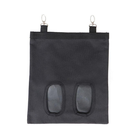 Hay Bag Guinea Pig Rabbit Feeding Bag Animal Hay Feeder Bag Hanging Feeder - Red