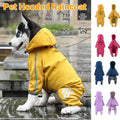 Waterproof Four Corner Pet Raincoats In Large Medium And Small Sizes Are Suitable For Dogs - Orange - L