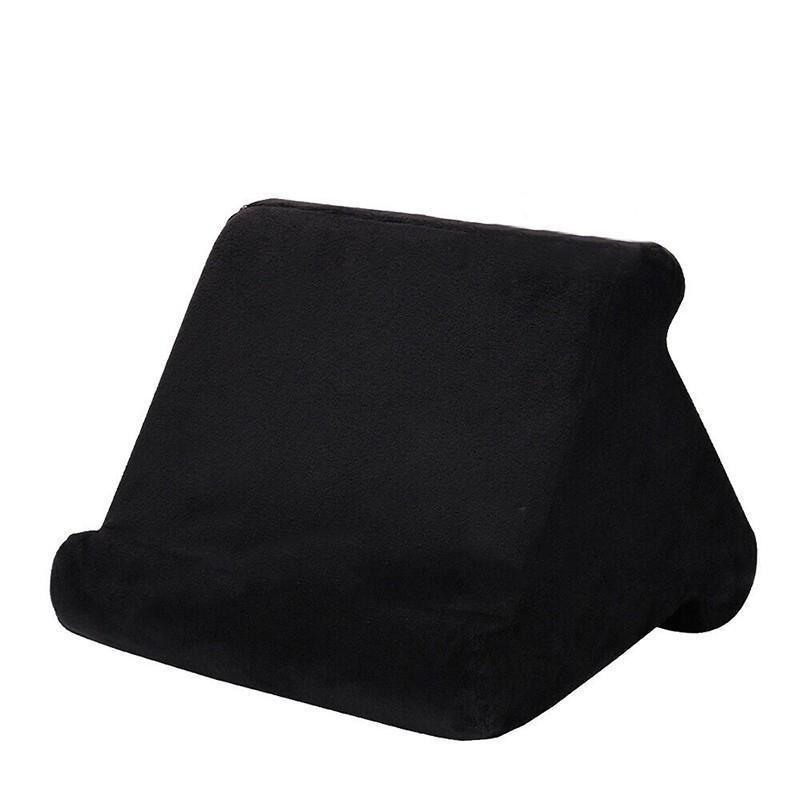 Tablet Pillow Stands For iPad Book Reader Holder Rest Laps Reading Cushion - Blue.
