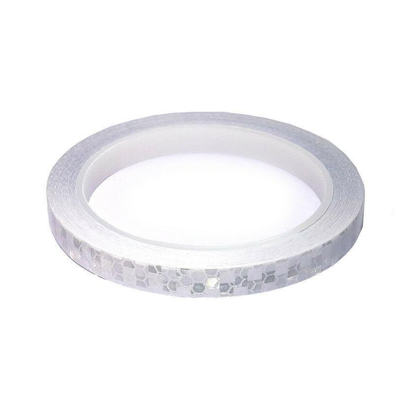 8m Reflective Tape for Bikes Cars Motorcycles Waterproof High Visibility Strip - Red.