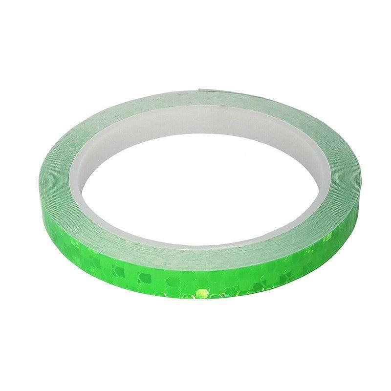 8m Reflective Tape for Bikes Cars Motorcycles Waterproof High Visibility Strip - Red.