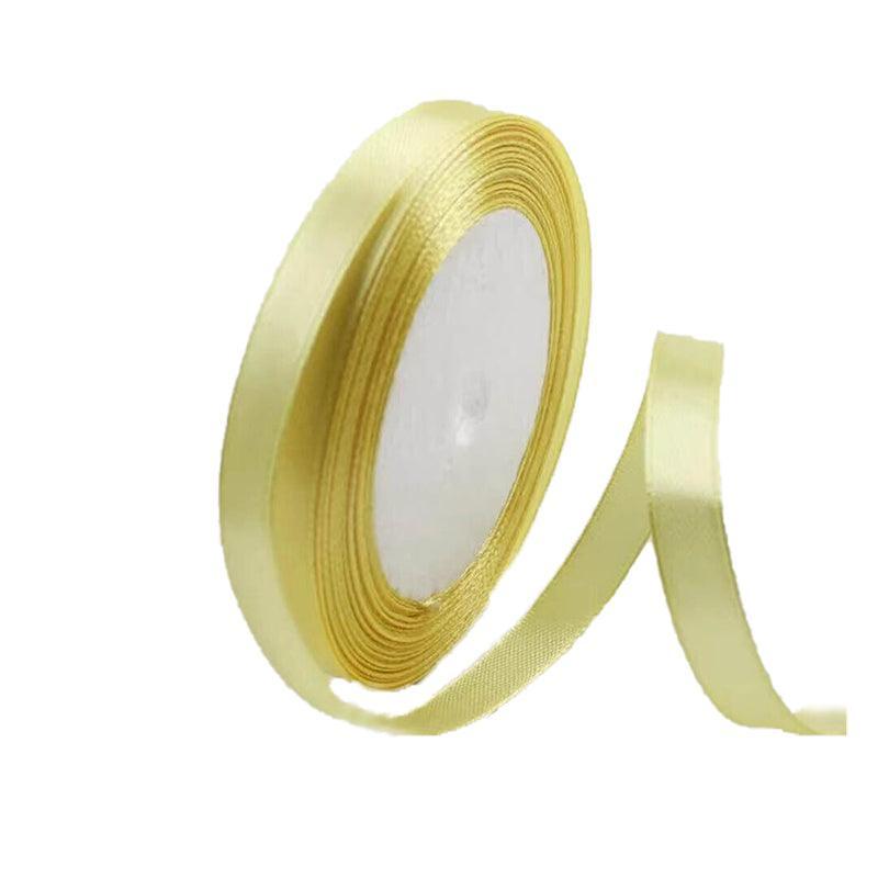 10mm Width Satin Hair Ribbon Wedding Party Decoration Gift Banquet 5m - Blue