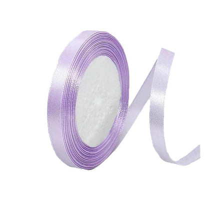 10mm Width Satin Hair Ribbon Wedding Party Decoration Gift Banquet 5m - Blue
