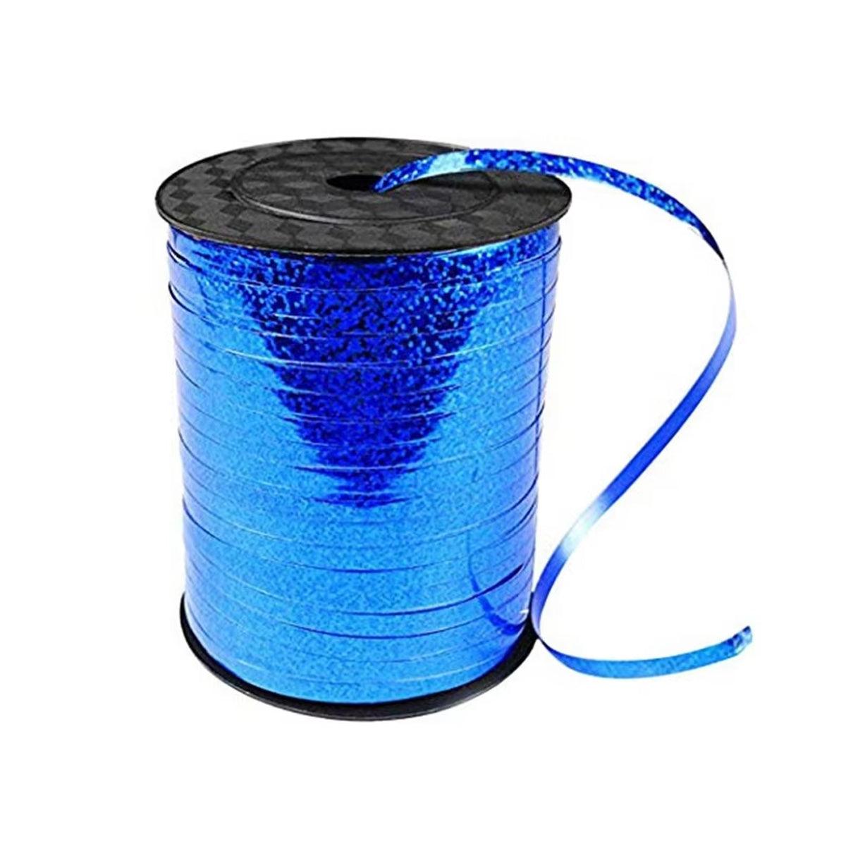 5mm Balloon Ribbon Curling Party String Gift Wrap Decoration Birthday Wedding - Laser-Rose Red