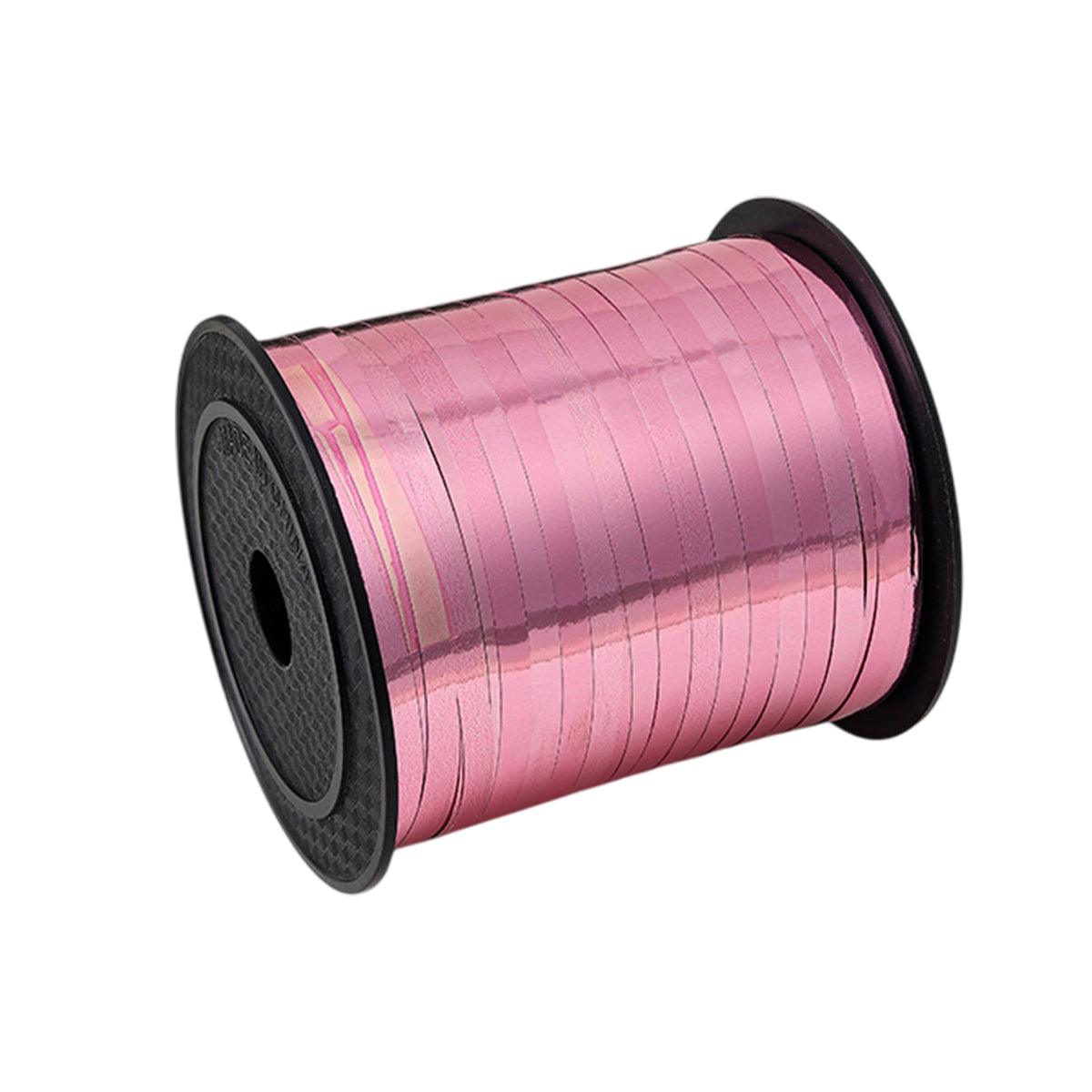 5mm Balloon Ribbon Curling Party String Gift Wrap Decoration Birthday Wedding - Laser-Rose Red