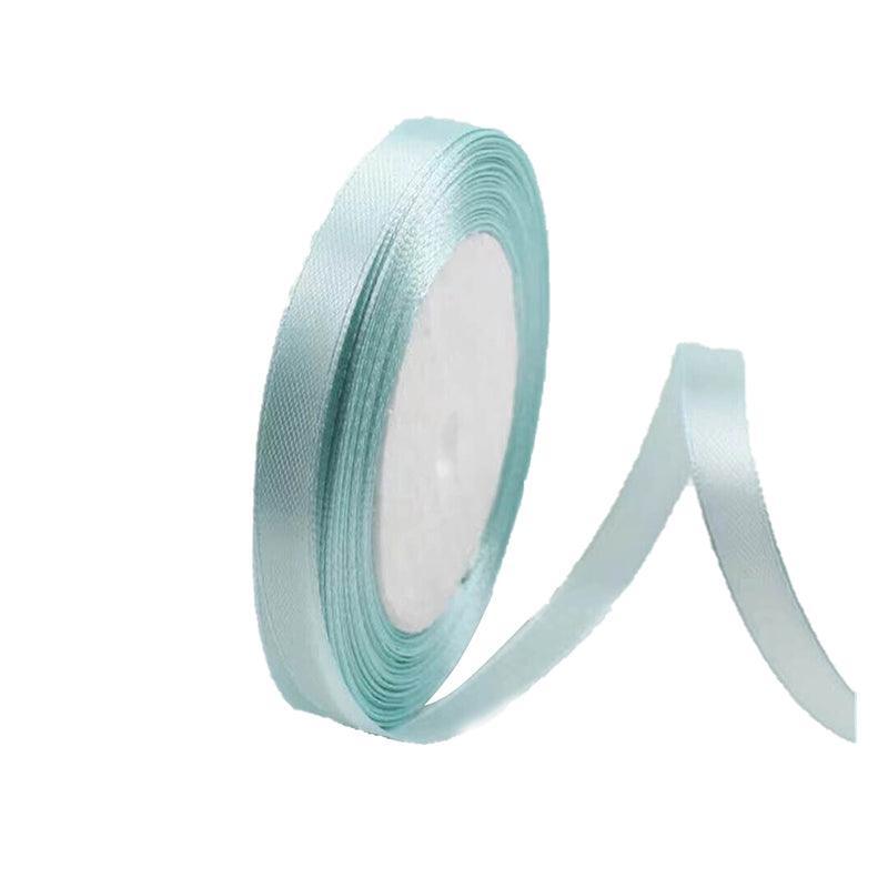 10mm Width Satin Hair Ribbon Wedding Party Decoration Gift Banquet 5m - Light Blonde