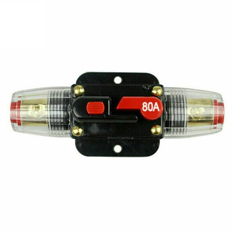 20-150Amp Circuit Breaker Dual Battery Ip67 Waterproof Fuse Manual Reset 12V 24V - 60AMP.