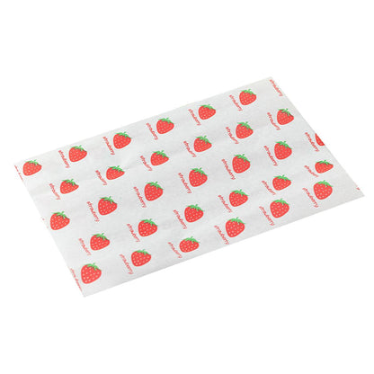 100pcs Sandwich Wrappers Oil Blotting Coated Paper Air Fryer Baking Parchment - Newspaper + Lemon Bear (Mixed)