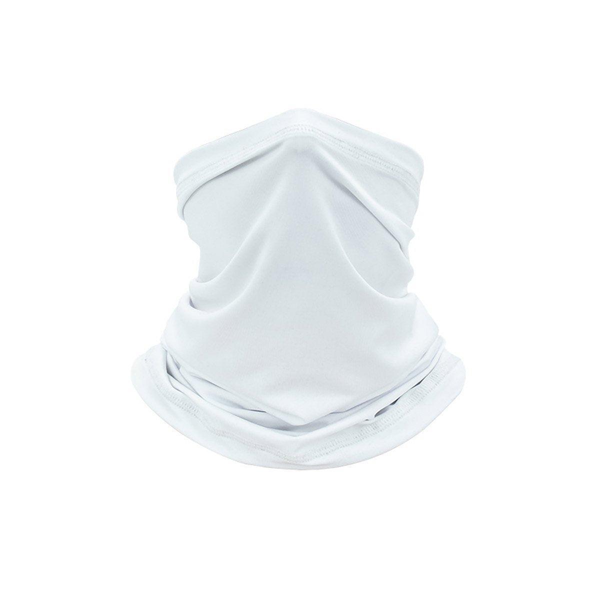 Sunblock Ice Silk Breathable Bandana Bib Face Scarf Fishing Biker Sport Headgear - Black
