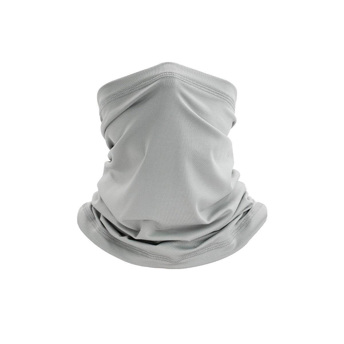 Sunblock Ice Silk Breathable Bandana Bib Face Scarf Fishing Biker Sport Headgear - Black