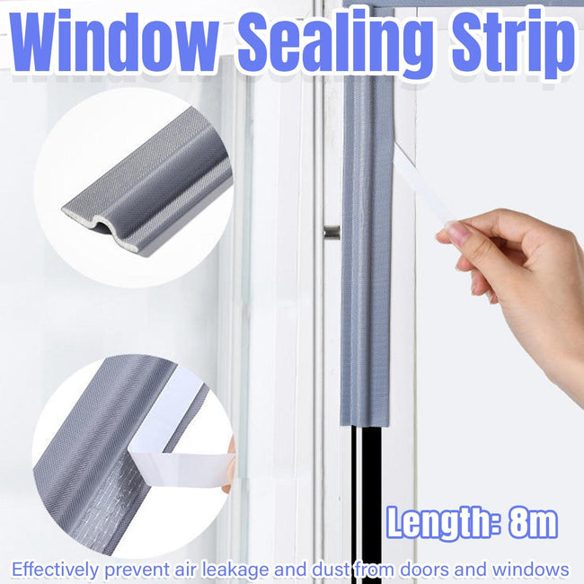 Door Window Sealing Strip Gap Air Leakage Prevention Warmth Insulation Strip Hover Image