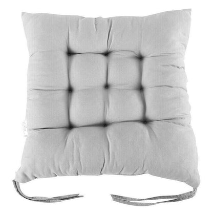 Soft Chair Cushion Pad for Indoor Outdoor Seating Square Seat Cover 35x35cm - Green