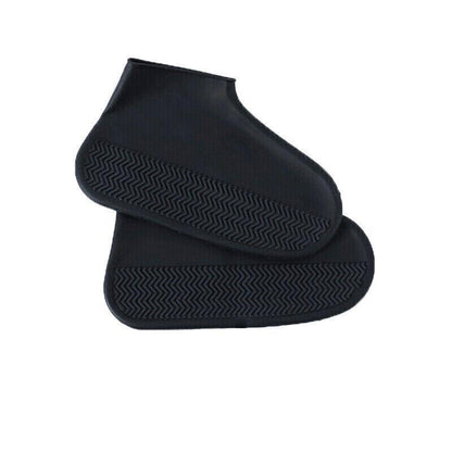 Shoe Cover Waterproof Silicone Non Slip Rain Water Rubber Foot Boot Overshoe M Size - Red